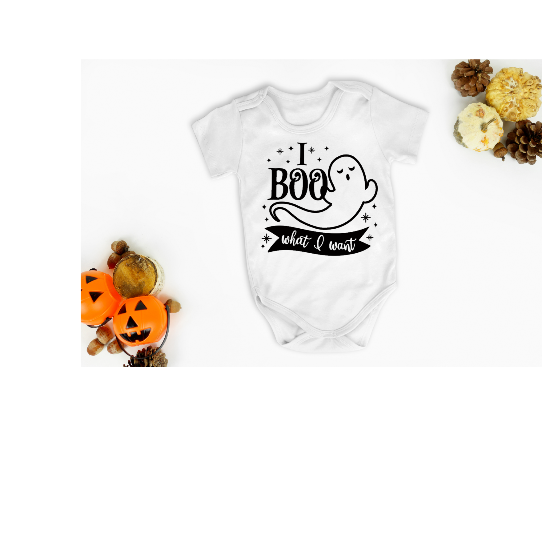 I boo what I want onesie